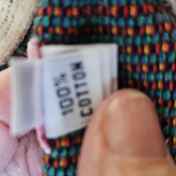 Colorful Patchwork Tapestry Button-Up Jacket By Claire Murray SILVERADO USA. - Picture 9 of 10